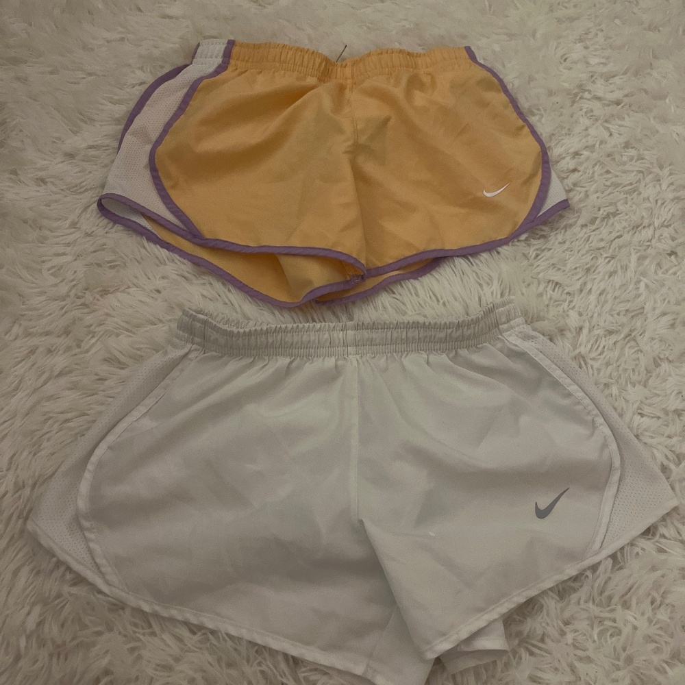 Pre teen girls Nike shorts (two pairs)